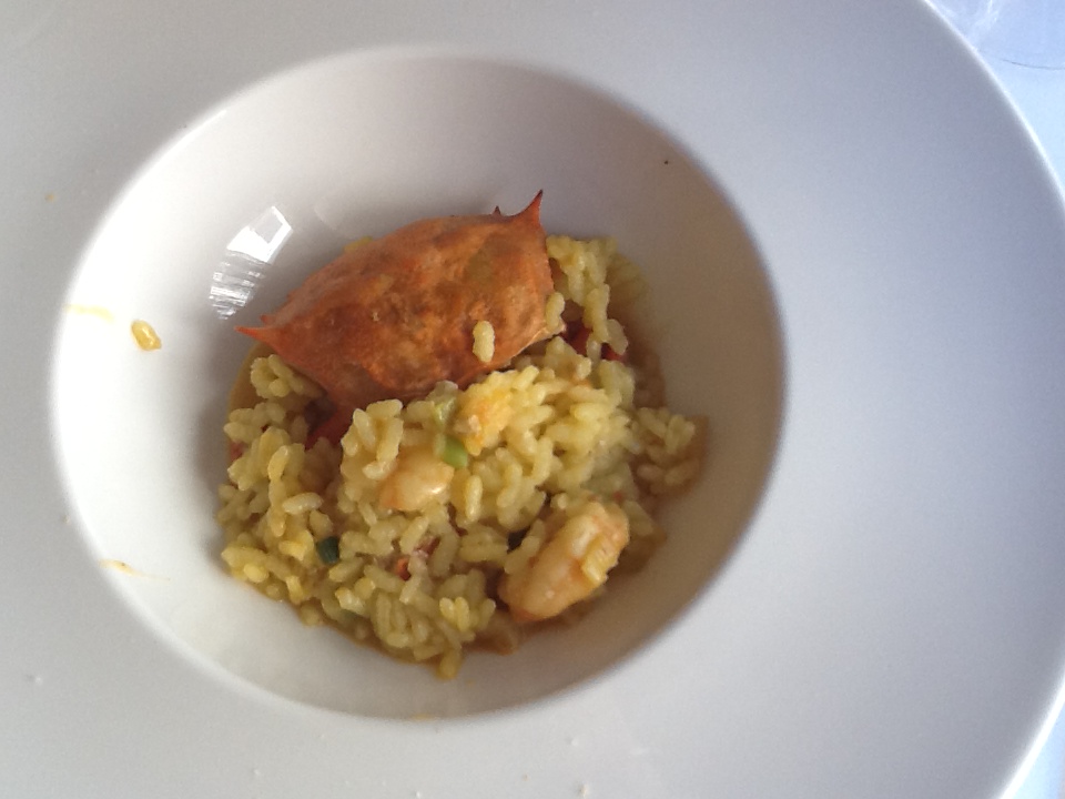 Restaurante La Pitanza Arroz Caldoso de Cangrejo de Arrastre